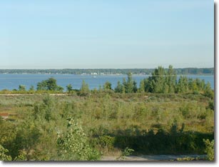 Muskegon lake frontage