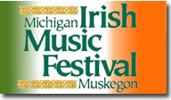 Michigan Irish Festival in Muskegon Logo