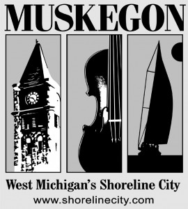 city of muskegon logo grayscale large